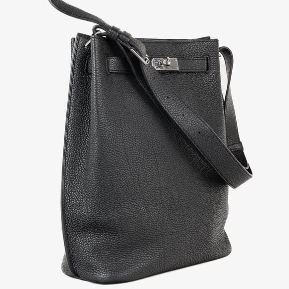 Hermes So Kelly 22 Black Togo Leather Shoulder Bag - Picture 2 of 14